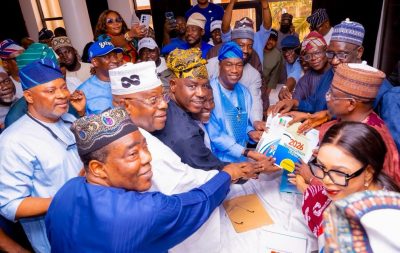 HAMZAT SUBMITS EXPRESSION OF INTEREST, NOMINATION FORMS FOR 2027 GOVERNORSHIP ELECTION