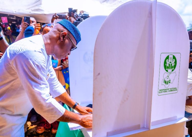#EkitiDecides2026: Oyebanji Votes, Urges Calm Amid Accreditation Glitches