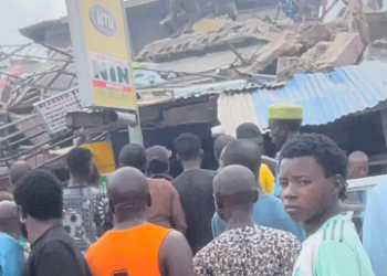 Lagos Building Collapse: Many Feared Trapped in Alakija Three-Storey Structure